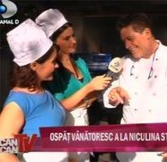 Niculina Stoican a gătit păsăricile vânate de Adi de la Vâlcea şi de Tavi Colen